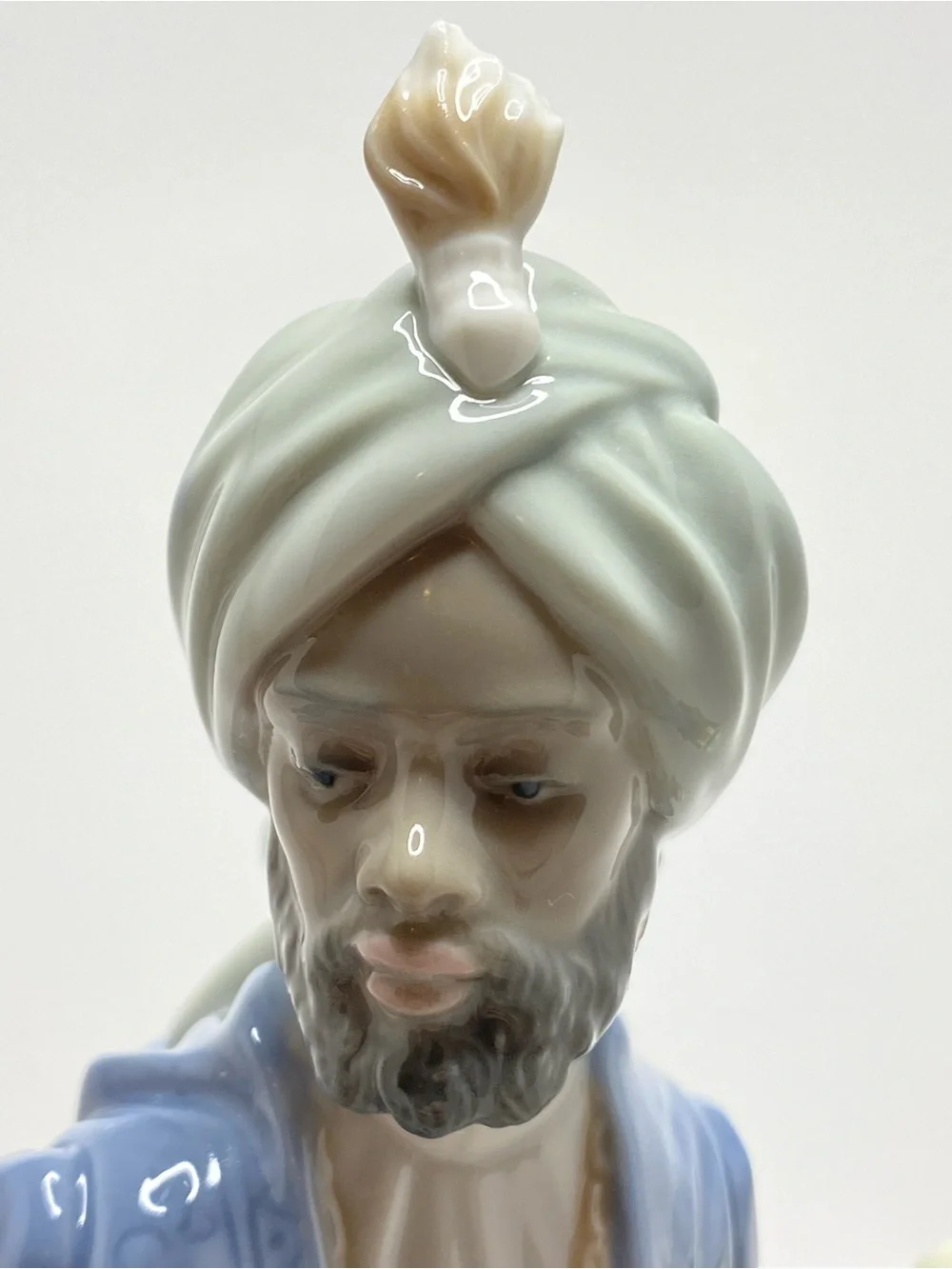 NAO by Lladro King Balthazar With Jug #00414 Wise Man Nativity Handmade In Spain